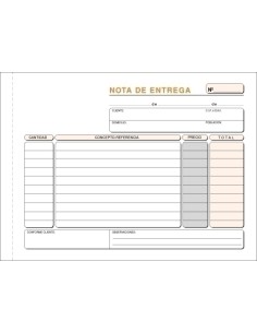 TALONARIO ENTREGAS 4º APDO TRIPLI LOAN T-47 - Pack de 5 unidades